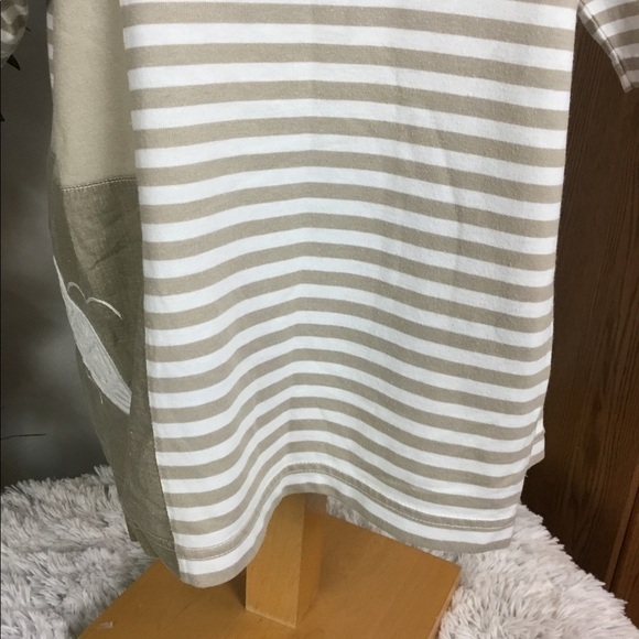 Regent - Sutton LLC short sleeve XL sea shell top - Picture 3 of 11